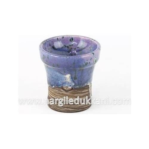 Kolos Mita Hookah Bowl Russian Kolos Brand, mita model hookah bowl Half glazed, taste-proof, perforated hookah bowl