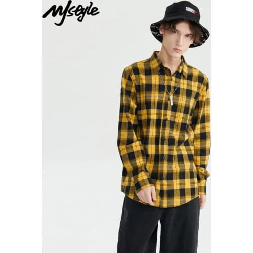 MJ STYLE Men's Long Shirts