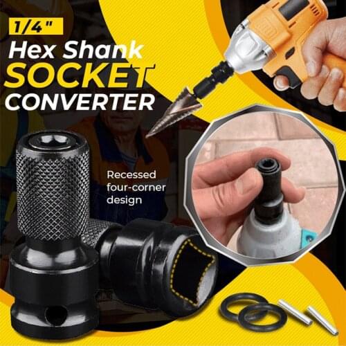 Hex Shank Socket Converter Hex Shank Socket Adapter Quicker Release Converter for Impact Wrench Length 5cm Mayitr for Screwdrive