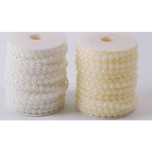 Plastic DIY Sun Flower Beads 25meters DIY Hand Craft Clothing Accessories Wire Beads Apparel Sewing Garment Beads Decoration