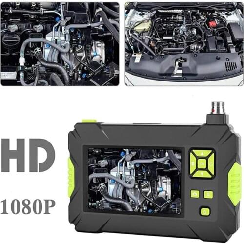 Industrial Endoscope Dual Camera 1080P HD 4.3" LCD Screen Endoscope Waterproof P30 Video Camera Borescope Monitor 18650 Battery