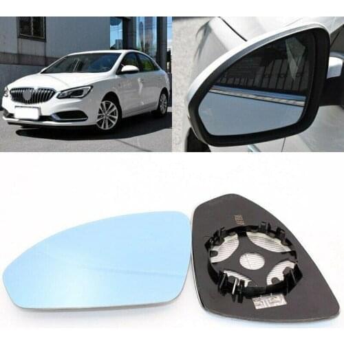 Blue mirror For Buick Excelle GT XT 2017 Side View Door Mirror Blue Glass With Base Heated turn single lamp