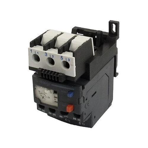 All ampere Rated Current Motor Protector Thermal Overload Relay LRD with Socket