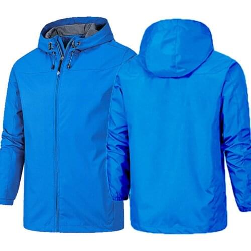 Winter Men Jacket Zipper Coat Windproof Waterproof Unisex Outdoor Climbing Campus Jackets 5Xl Dropshipping and Wholesale