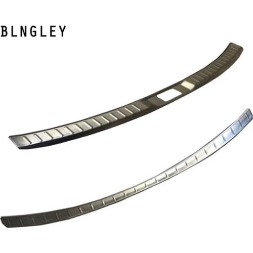 1lot for 2017-2019 Mazda CX-9 Stainless Steel back rear door sill trunk Protection decoration cover sequins