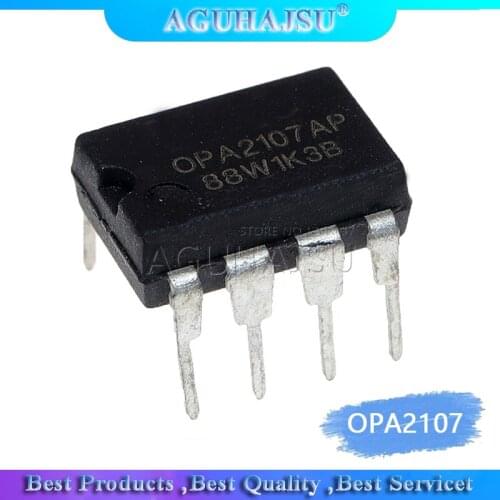 1pcs/lot OPA2107 OPA2107AP OPA2604AP DIP8