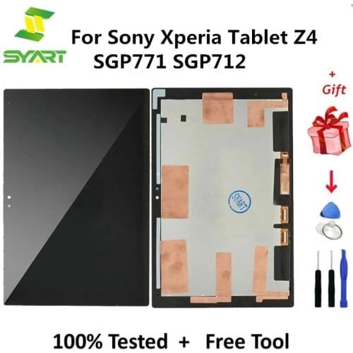 100% Tested LCD Screen For Sony Xperia Tablet Z4 SGP771 SGP712 LCD Touch Screen Digitizer Assembly Replacement