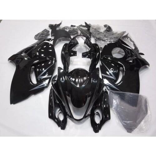 2021 WHSC Customized ABS Plastic Fairing Kit For SUZUKI GSXR1300 2008-2014 Black