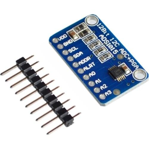 ADS1015 ultra small 12 bit precision analog-to-digital converter ADC module board For arduino