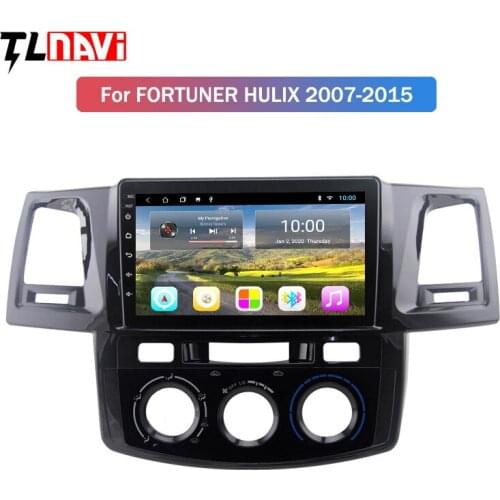 2G RAM 9 Inch Android 9 GPS navigation For toyota Fortuner 2007-2015 Hulix Car multimedia player