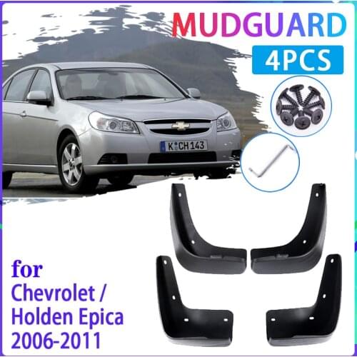 4 PCS Car Mud Flaps for Chevrolet Holden Epica 2006~2011 Mudguard Splash Guards Fender Mudflaps Auto Accessories