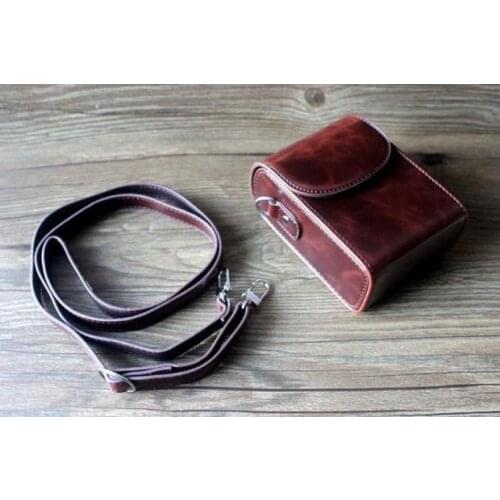 PU Leather camera bag case For Sony HX30 HX50V HX60 HX90 RX100M2 RX100M3 M4 RX100 V WX500 GR2 GR3 GR GRIII GRII Camera Bag