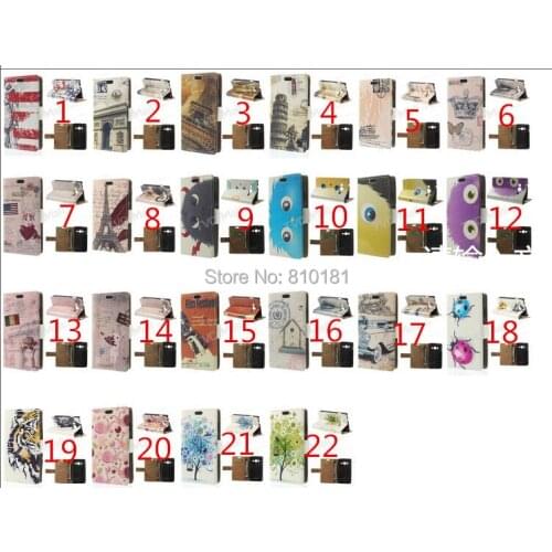 100pcs/lot Free Shipping New Retro Scenic spots flower case Wallet Leather Case For Samsung Galaxy Xcover 3 G388F