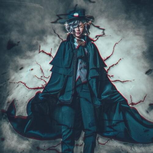 Fate Grand Order FGO Monte Cristo Edmond Dantes Avenger Cosplay Costume With Cloak COSPLAYONSEN Full Set Custom Made
