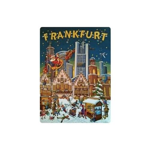 Frankfurt German Germany Travel Tour Retro Vintage Poster Canvas Painting DIY Wall Paper Posters Home Decor Gift