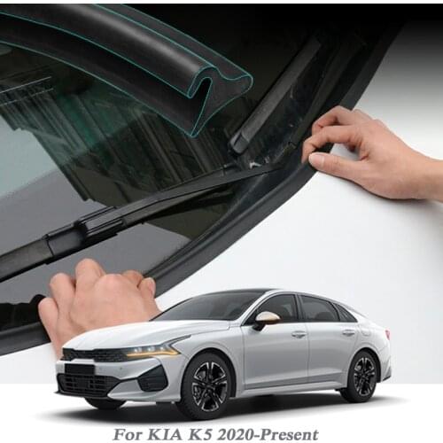 1.8M Car Window Sealant Rubber Protector Seal Strip Trim Car Front Windshield Spoiler For KIA K5 K3 Sportage R KX-Cross ect