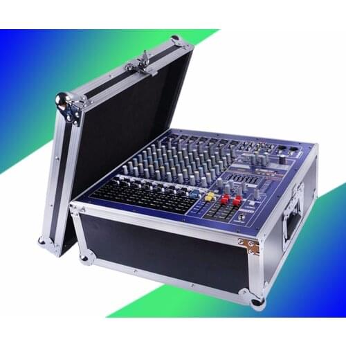 Hot sale Professional Powered Audio DJ Mixer Channel Mezcladora De DJ Mikser Mischer Low noise design of 8 Road