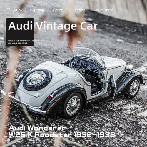 1:32 Audi W25K Classic Cars Alloy Car Diecasts & Toy Vehicles Car Model Miniature Scale Simulatio Model Car Toys For Children