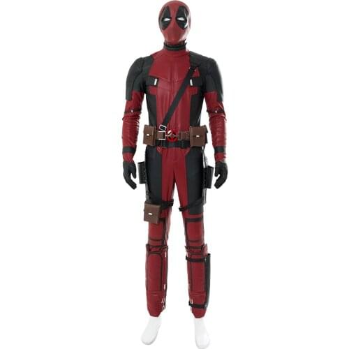 Cosplay Wade Winston Wilson Cosplay Costume Adult Men Jumpsuit Full Set Halloween Carnival Cosplay Costumes