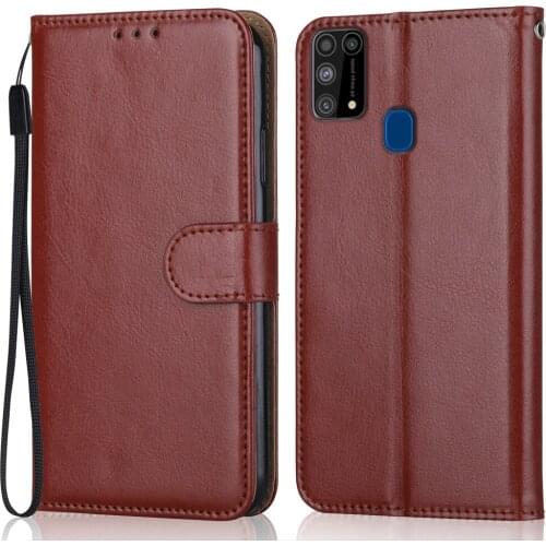 Flip Leather Case on For Samsung Galaxy M31 Case Wallet Case for On Samsung Galaxy M31 M 31 Back Cover Luxury Phone Bag