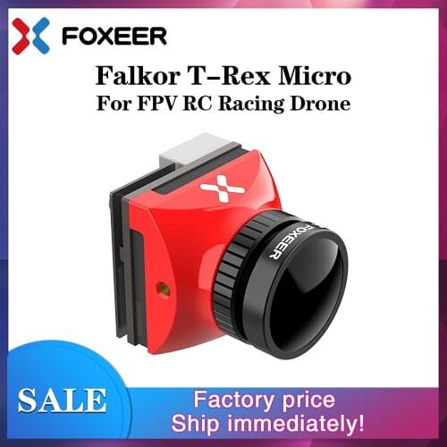 Good Sale Foxeer T-Rex Micro 1500TVL 6ms Low Latency Super WDR FPV Camera for FPV Racing RC Drone
