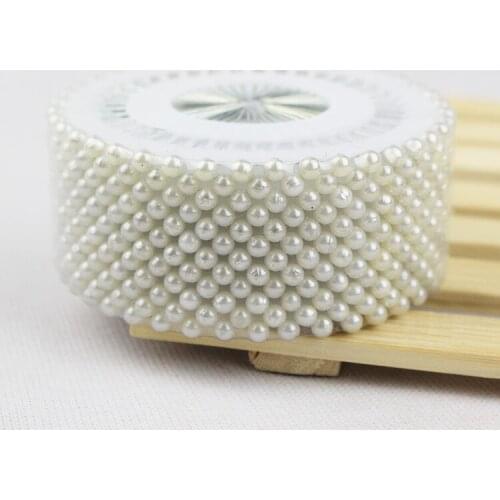 Set of 4800pcs Round-Head Pearl Decorating Pin Dressmaking Pin Xmas Gifts