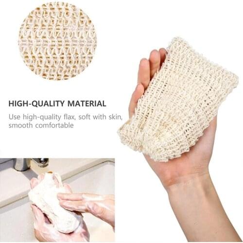 Natural Sisal Soap 30 Bag Pack, Exfoliating Soap Holder