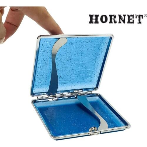 HORNET Plastic Cigarette Case Sequin Design Tobacco Cigarette Case Box for 20pcs Cigarette Smoke Smoking Accessories