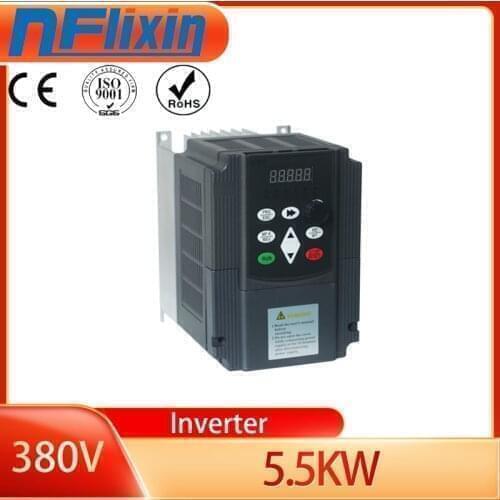 5.5KW 380V VFD Variable Frequency Drive Inverter for Motor Speed Control Converter