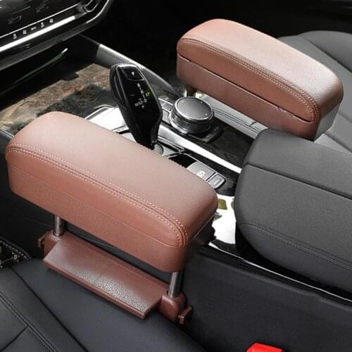 Universal Car Armrest Box Elbow Support Adjustable Car Center Console Arm Rest Car Styling Auto Seat Gap Organizer Arm Rest Box