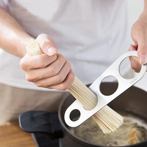 1 PC Noodles Measuring Tools Stainless Steel Pasta Spaghetti Measures High Quality Measure Tool Kitchen Cooking Gadget