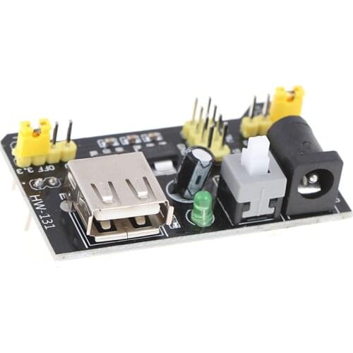 1PCS HW-131 MB102 Power Supply Module 3.3V 5V For Arduino Solderless Bread Board