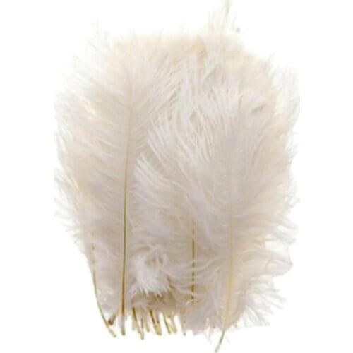 100 pcs Bird Feather Wedding Favors Engagement Fan Ornament Material Cream henna хна для бровей henna powder плетка