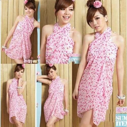 50pcs womens Chiffon Swim Wear/Beach scarves/Swimwear/Bikinis/Colorful random/Mix order