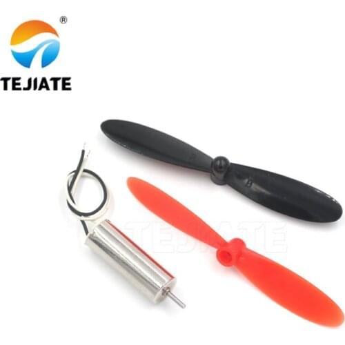 720 hollow cup strong magnetic high torque DIY high speed micro small motor 3.7V + 55MM AB propeller