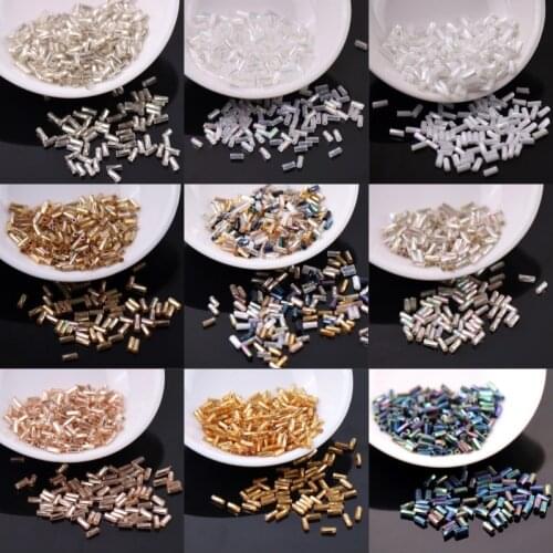 2x4mm Short Twist Tube Beads Czech Glass SeedBead for Jewelry Making Helix Bugle Beads Charming DIY Bracelet Necklace Accessory