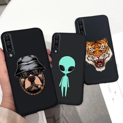 For Samsung Galaxy A30S Global Case Black Aliens Lion Back Cover Capa For Samsung A30s A 30S A307F Cover Galaxy A 30S 6.4" Shell