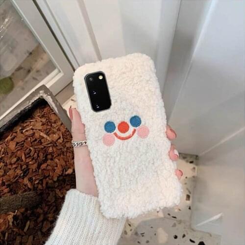 Smiley Face Expression Phone Case For Samsung Galaxy Note 20 Ultra S20 FE S10 Lite S9 S8 Plus S7 S6 S5 A50 A71 Protection Cover