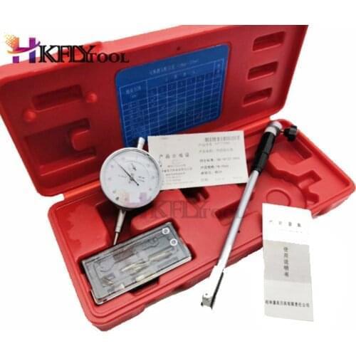 Dial Bore Gauge 50-160mm Engine Cylinder Indicator Measuring Gauge 0.01mm w/ box Micrometer Cylinder Internal Bore Engine Gage