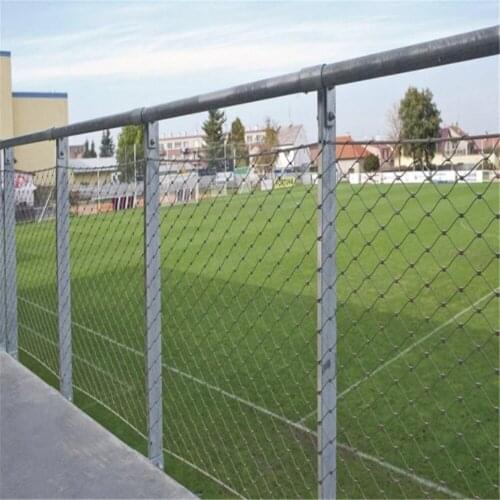 Eco-Friendly Creative Stainless Steel Cable Mesh Railing Guard