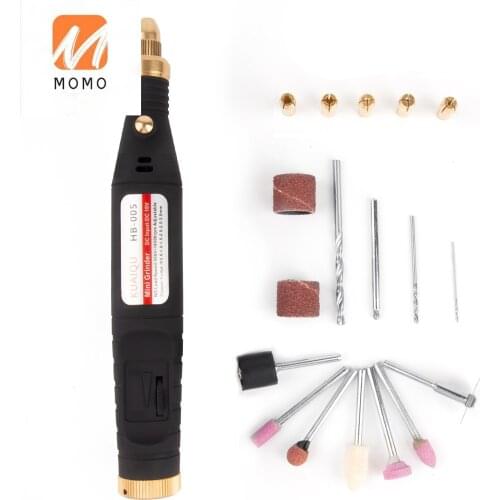 18W Electric Grinder Adjustable Speeds electric grinder pen Variable Engraving Pen Drill Bits Kit power Tools 220V/110V