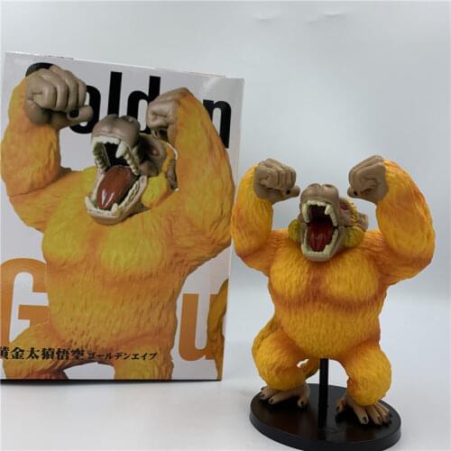 Japanese Anime Figure Ape Gorilla Form Anger Roaring Standing Ver. PVC Action Figure Kid Black Gorilla Collect Toy