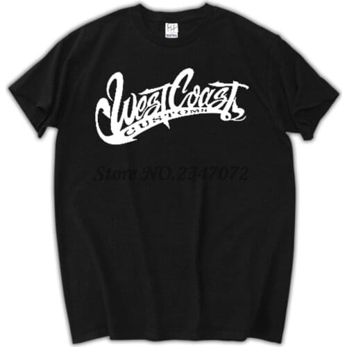 PERSONALIZED west coasts customs GLDAN NEW T-SHIRT GIFT workout tee rock hip range of colors FREE custom Name