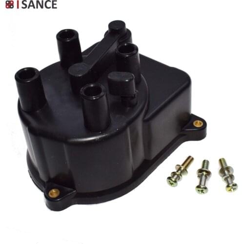 ISANCE Ignition Distributor Cap 30102-P54-006 30102-PCB-004 For Honda Accord CR-V Civic Acura Integra EL