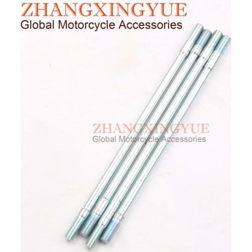 4pcs/lot Head Stud Set (bolt) for GY6 50cc 60cc 80cc 100cc Scooter ATV Engines 139QMB 139QMA