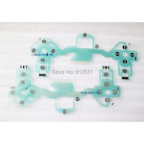 New Conductive Film Conducting Film Keypad Flex Cable For PS4 Controller PCB Circuit Ribbon Film, 10PCS/LOT