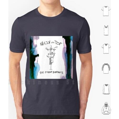 The Front Bottoms Back On Top Album Cover T Shirt Print 100% Cotton New Cool Tee Back On Top Tfb Tfb Bot Album Tfb