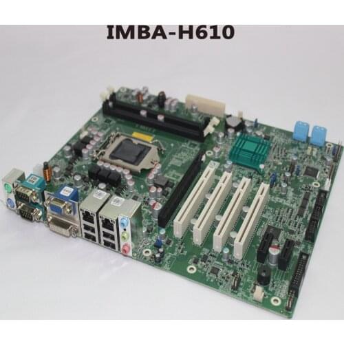 Original New IEI IMBA-H610 Single Board Computer SBC ATX Mainboard Intel H61, DDR3, VGA/DVI-D, Dual Realtek PCIe GbE