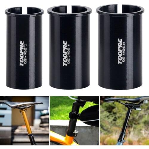 MTB Bicycle Bike Seat Post Shim Tube Sleeve Reducer Seatpost Converter Adapter Reducing Sleeve Adjust Diameter 2021