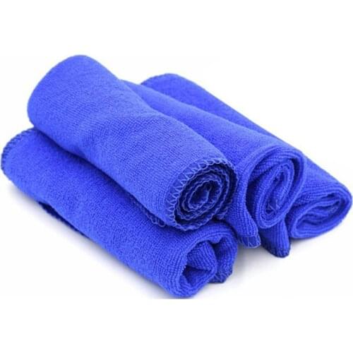 30x30CM Car Wash Microfiber Towel Car Cleaning Drying Cloth Hemming Car Care Cloth Detailing Car Wash Towel Car Cleaning Cloth